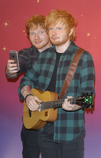 Ed Sheeran, Madame Tussauds Wax Figure